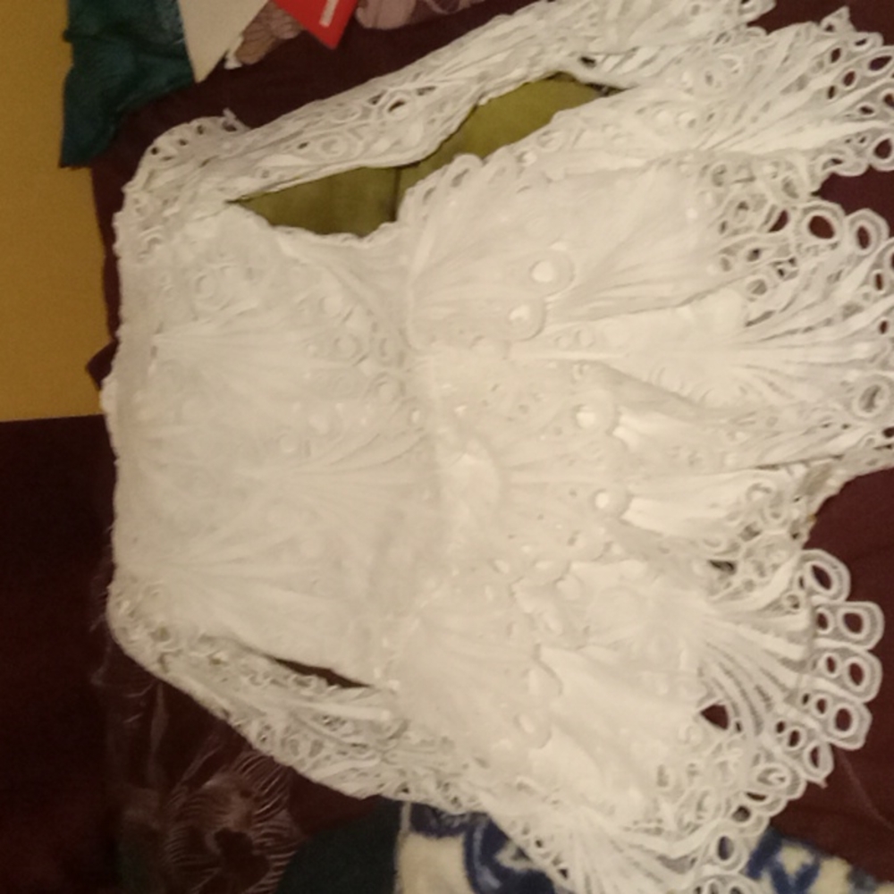 White dress
